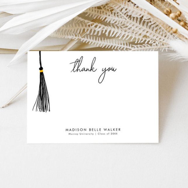 Merci de graduation Black Tassel (Créateur téléchargé)