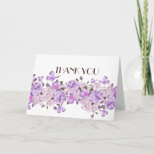 Merci de jardin fleuri de papillon