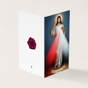 Merci de la Condolence catholique Jésus