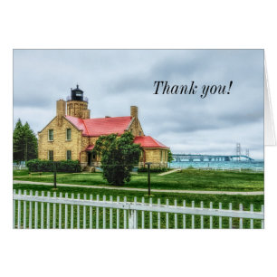 Merci de la lumière et du pont Mackinac