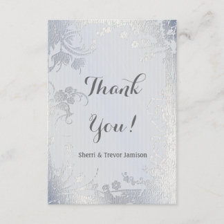 Merci de l'anniversaire floral d'Argent