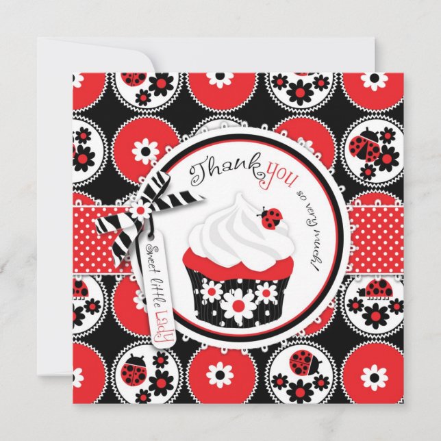 Merci de Madame Bug Cupcake (Devant)