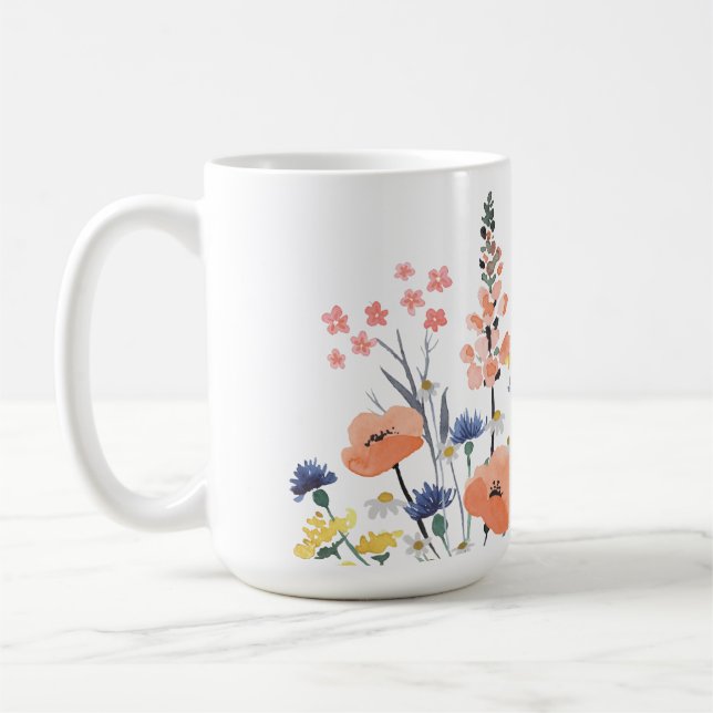 Merci De M'Aider À Bloom Mug (Gauche)