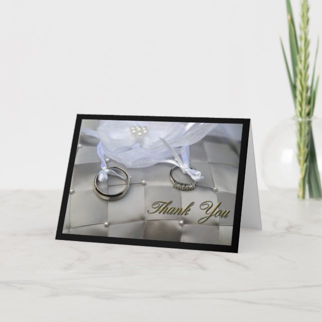 Merci de mariage (Devant)