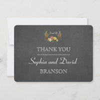Merci de Mariage à mâchoires florales unique