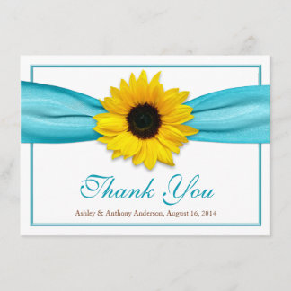 Merci de Mariage de de de tournesol jaune
