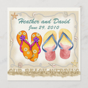 Merci de mariage de plage - SRF