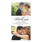 Merci de mariage tout simplement élégant - Blanc