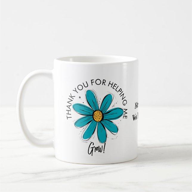 merci de m'avoir aidé à grandir tasse de café ense (Gauche)
