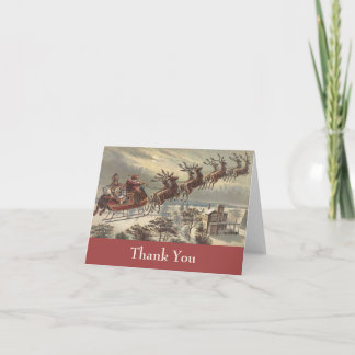Merci de Noël vintage