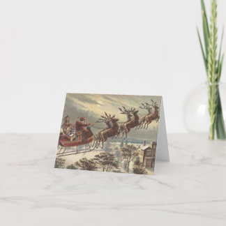 Merci de Noël vintage