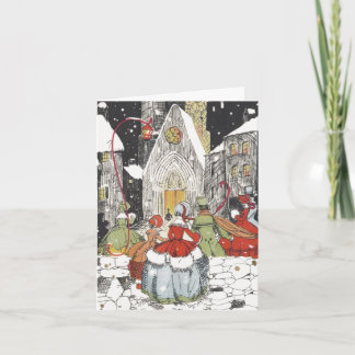 Merci de Noël vintage