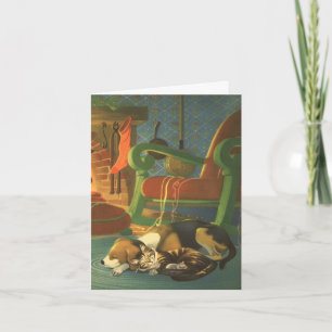 Merci de Noël vintage