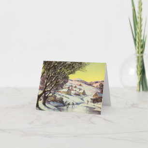 Merci de Noël vintage