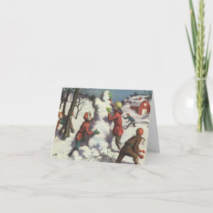 Merci de Noël vintage