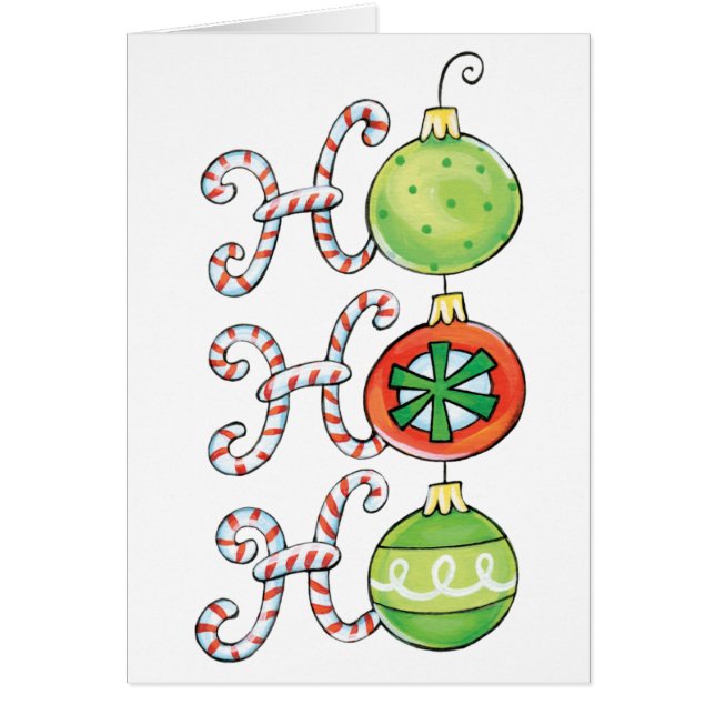 Merci de Noël vintage (Devant)