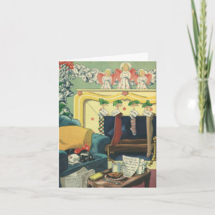 Merci de Noël vintage