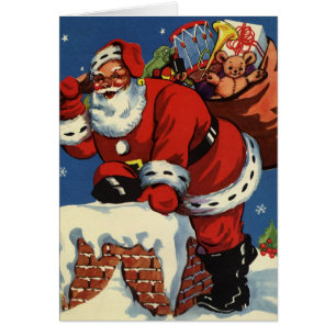 Merci de Noël vintage