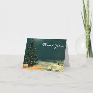 Merci de Noël vintage