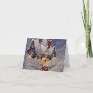 Merci de Noël vintage
