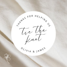 Merci De Nous Aider À Cravate Les Stickers Knot