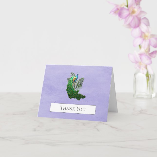 Merci de Peacock | Carte Lavender (Orchidée)