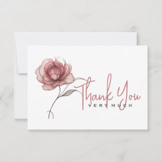 Merci de pivoine rose