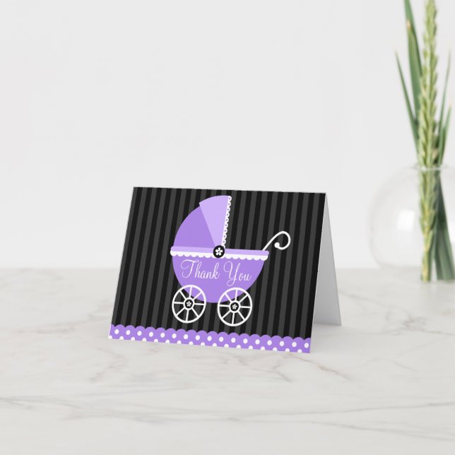 Merci de points de transport noir violet (Devant)