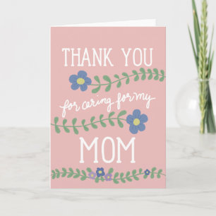 Merci de Prendre Soin de la Carte de Ma Mère