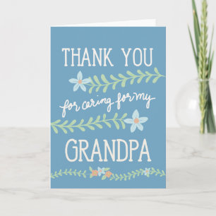 Merci de prendre soin de la carte de mon grand-pèr