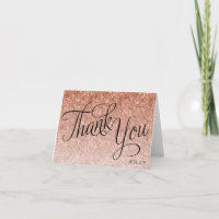 Merci de script de Parties scintillant or rose