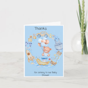 Merci de venir à notre Baby shower