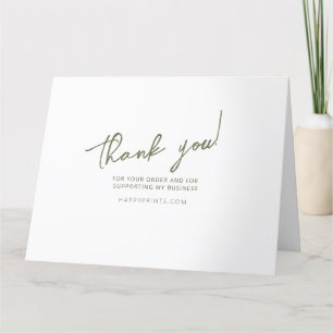Merci de votre achat Entreprise modifiable