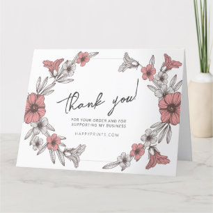 Merci de votre achat Entreprise modifiable 