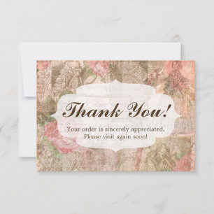 Merci de votre Shabby Chic Mode Féminine Victorien