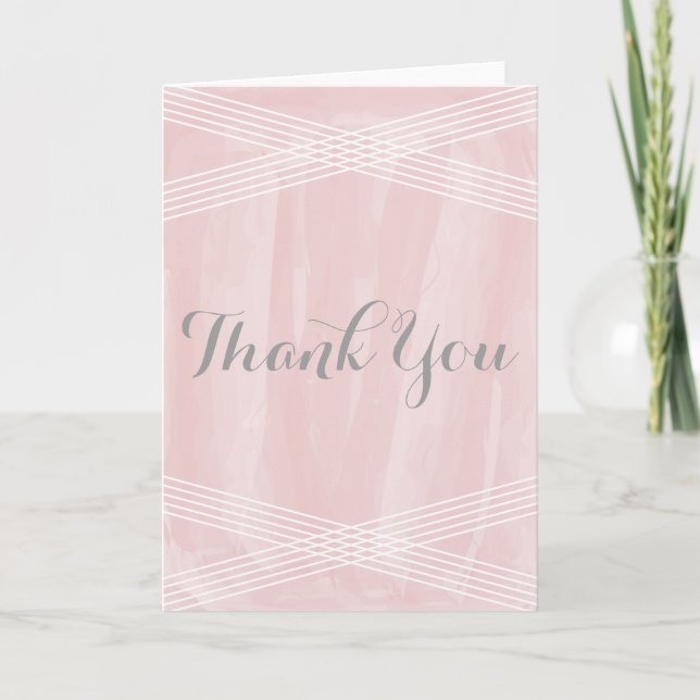 Merci Déco Aquarelle Rose (Devant)