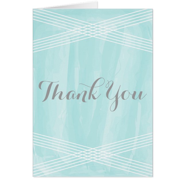Merci déco couleur turquoise (Devant)