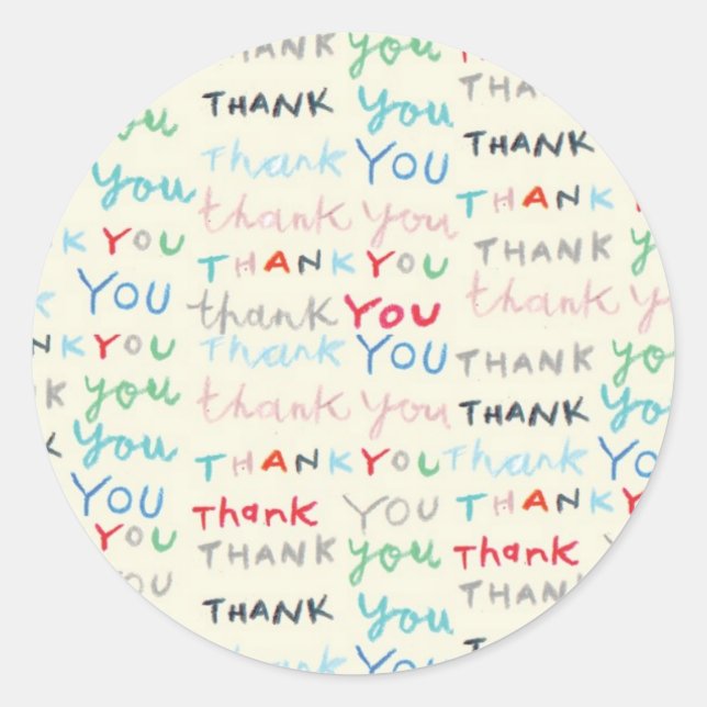 merci des autocollants (Devant)