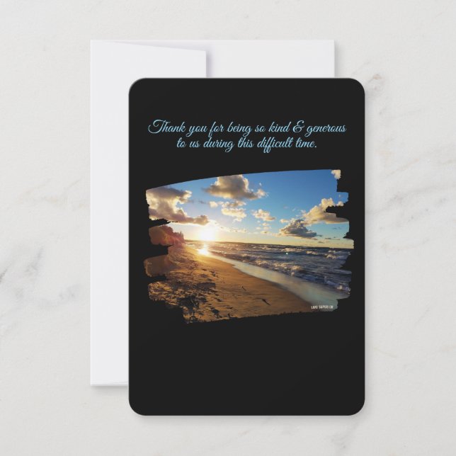 Merci d'être aimable et généreuse Carte de voeux (Devant)