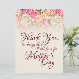 Merci d'être ici - Fête des Mères