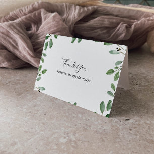 Merci d'être ma femme d'honneur Carte Mariage