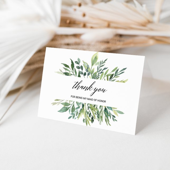 Merci d'être ma femme d'honneur Carte Mariage (Créateur téléchargé)