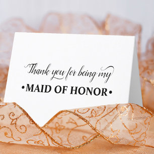 Merci d'être ma servante du mariage d'honneur
