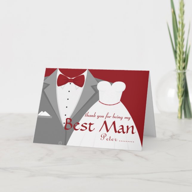 Merci d'être mon témoin de mariage Smoking (Devant)