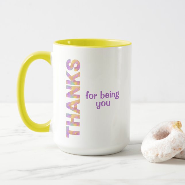 Merci D'Être Toi Mug (Avec donut)