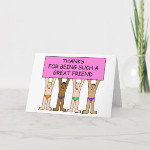 Merci d'être un si grand ami