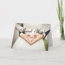 Merci d'être venu à la carte de mariage