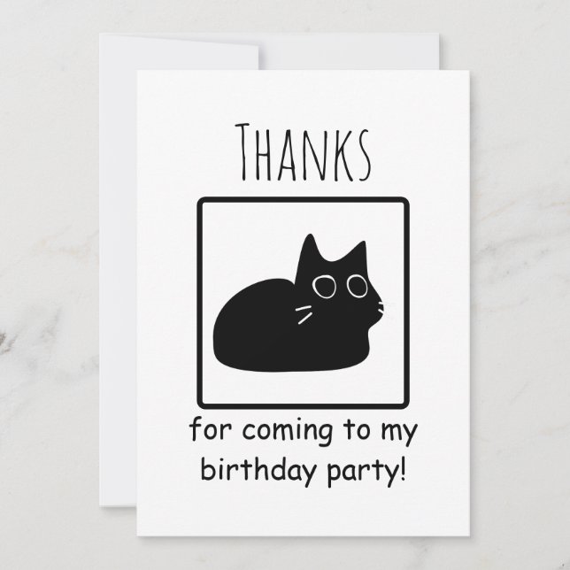 Merci d'être venu à ma fête d'anniversaire Kitty C (Devant)