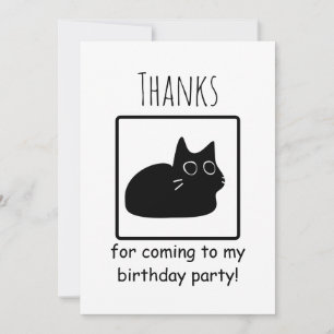 Merci d'être venu à ma fête d'anniversaire Kitty C