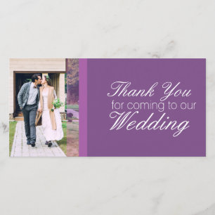 Merci d'être venu à notre mariage personnalisé